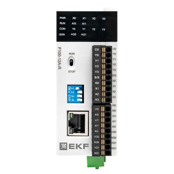 F100-12A-R-V Контроллер программируемый F100 12 в/в PRO-Logic (с поверкой) EKF 