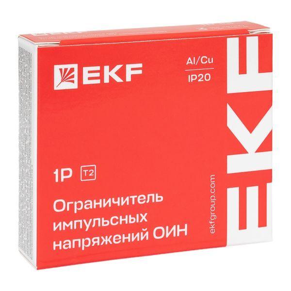 opv-oin Ограничитель импульсных напряжений ОИН 1Р In=5kA Un=275B Imax=12.5kA EKF 