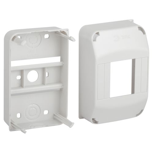 Б0062282 Корпус пластиковый навесной ЭРА SIMPLE КМПн 1/4 IP20 бел. ЭРА 