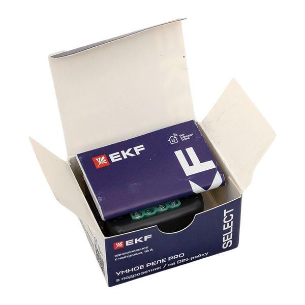ssh-1g-zb-pro Реле умное в подрозетник 1-канальное Zigbee Connect Select 16А с нейтралью EKF PRO 