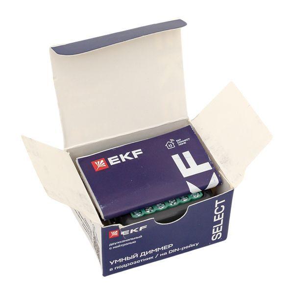 sdsh-2g-zb Диммер умный в подрозетник 2-канальный Zigbee Connect Select EKF 