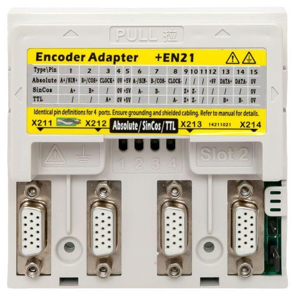 PD-500-ACC-EN21 Карта расширения для подключения энкодера Absolute/SinCos/TTL для преобразователя частоты PRO-Drive PD-500 EKF 