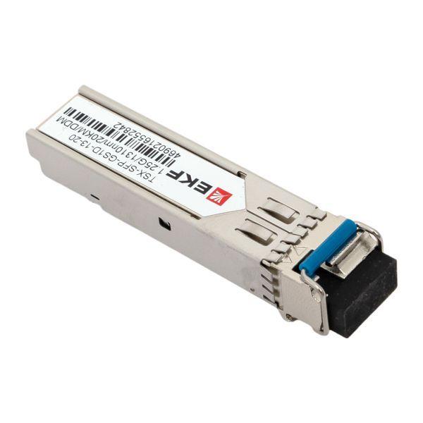 TSX-SFP-GS1D-13-20 Модуль SFP 1.25Гб одинарное одномодовое оптоволокно передача 1310нм дальность 20км TSX EKF 