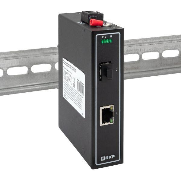 TSX-MC-1GX1GT-SFP Медиаконвертер 10/100/1000Base-TX в 1000Base-X SFP TSX EKF 