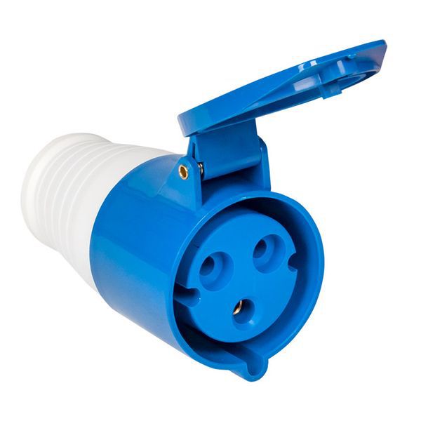 ps-223-32-220 Розетка кабельная 32А 220В 2P+E IP44 (223) EKF 