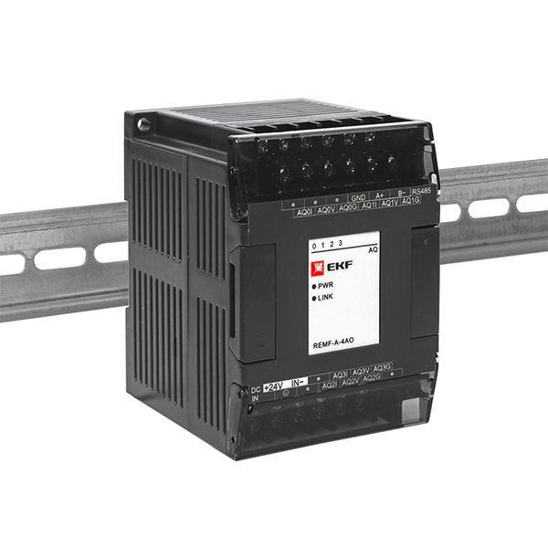 REMF-A-4AO-V Модуль аналогового вывода REMF 4 PRO-Logic (с поверкой) EKF 