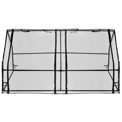 Б0063840 Теплица GA-House-medium со светильником в компл. 1800х900х900мм 2 отсека Green Apple 