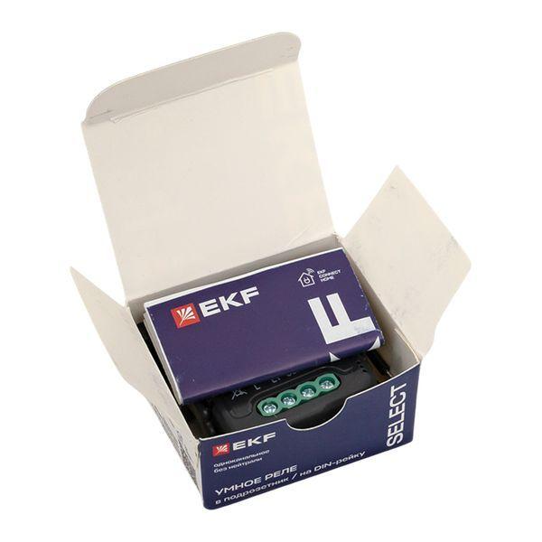 ssh-1g-zb-nn Реле умное в подрозетник 1-канальное Zigbee Connect Select без нейтрали EKF 