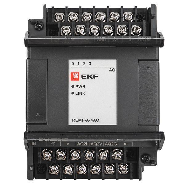 REMF-A-4AO-V Модуль аналогового вывода REMF 4 PRO-Logic (с поверкой) EKF 