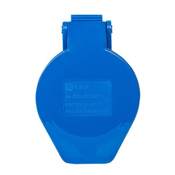 ps-223-32-220 Розетка кабельная 32А 220В 2P+E IP44 (223) EKF 
