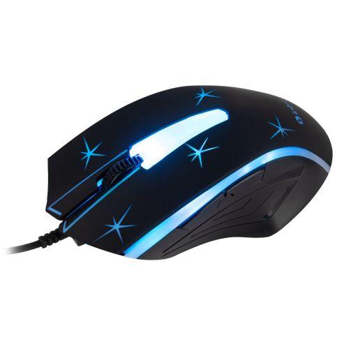Б0056141 Комплект клавиатура и мышь DX850 игровые 1200-3600dpi + коврик + гарнитура черн. Intro 