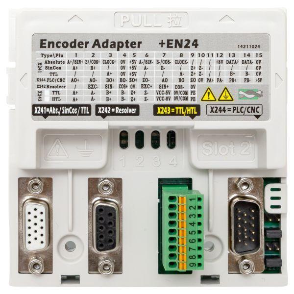 PD-500-ACC-EN24 Карта расширения для подключения энкодера Absolute/SinCos/TTL/HTL/Resolver для преобразователя частоты PRO-Drive PD-500 EKF 
