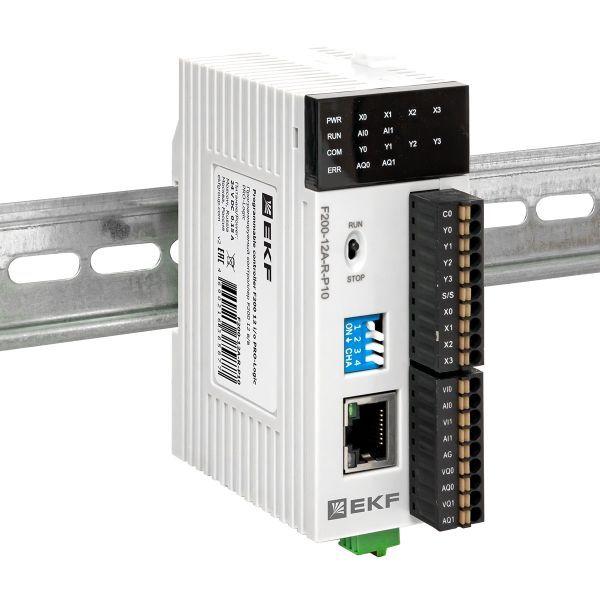 F200-12A-R-P10-V Контроллер программируемый F200 12 в/в PRO-Logic (с поверкой) EKF 