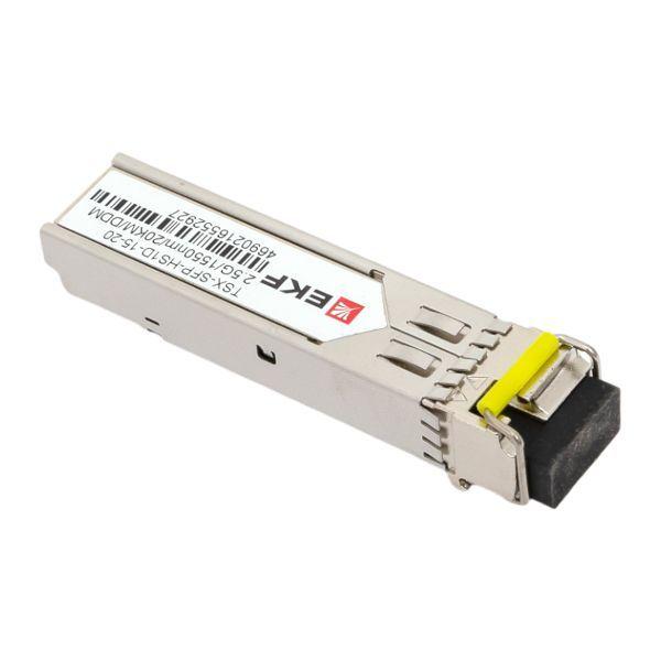 TSX-SFP-HS1D-15-20 Модуль SFP 2.5Гб одинарное одномодовое оптоволокно 1550нм дальность 20км TSX EKF 