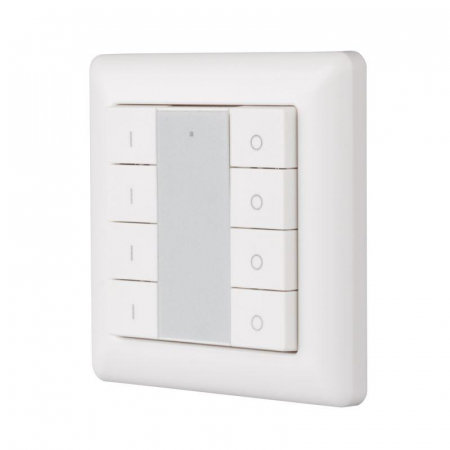 021370 Панель Knob SR-KN9550K8-UP White (KNX DIM) (IP20 пластик) Arlight 