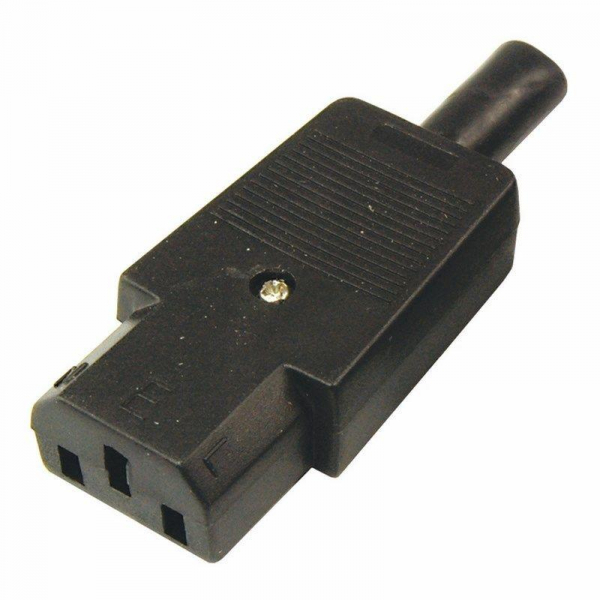 11-0004 Гнездо сетевое на шнур (уп.25шт) Rexant 