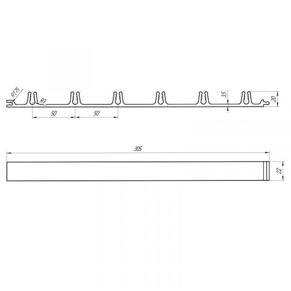 Зажим RX/У1-6 (уп.25шт) Rexant 51-1017