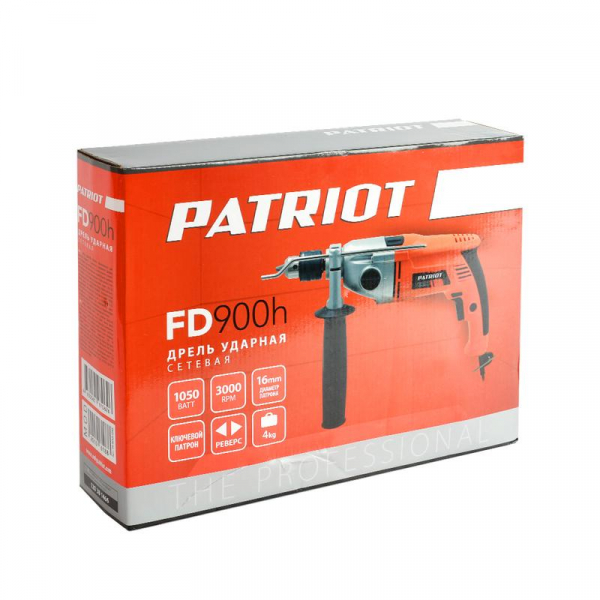 120301466 Дрель электрическая ударная FD 900h 2 скорости с ударом 1050Вт PATRIOT 
