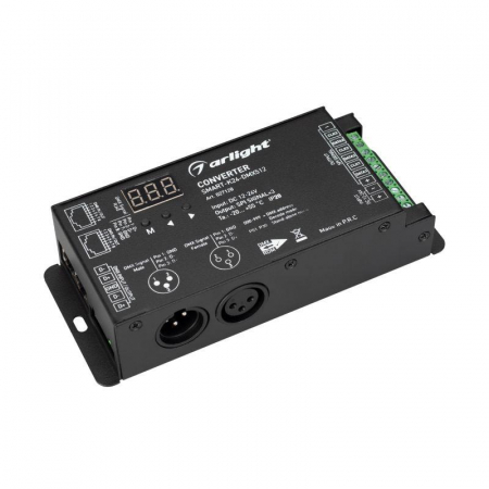 027128 Конвертер SMART-K24-DMX512 12-24В SPI 2.4G IP20 метал. Arlight 