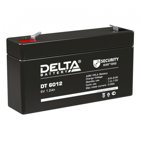 DT 6012 Аккумулятор ОПС 6В 1.2А.ч  Delta 4614010040026