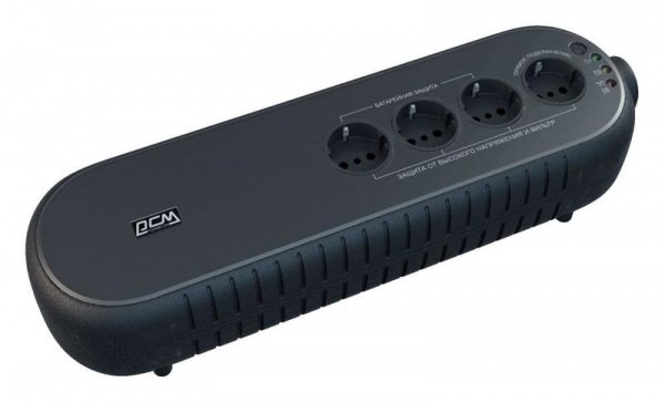 41484 Источник бесперебойного питания WOW 300 165Вт 300В.А черн. POWERCOM 