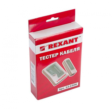 12-1006 Тестер кабеля RJ45+RJ11 (HT-C004) (TL-468) Rexant 