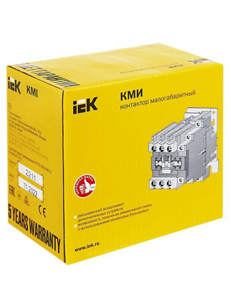 KKM31-040-230-11 Контактор КМИ-34012 40А 230В/АС3 1НО 1НЗ KARAT IEK 