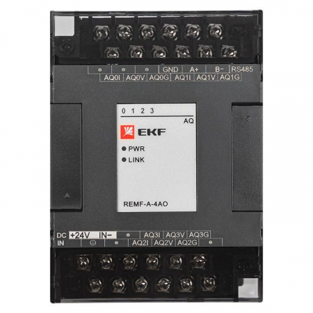 REMF-A-4AO Модуль аналогового вывода REMF 4 PRO-Logic (без поверки) EKF 
