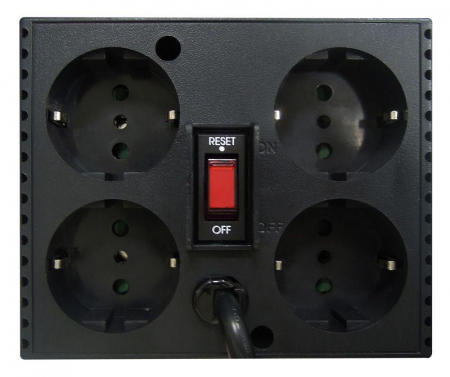 802506 Стабилизатор напряжения TCA-1200 600Вт 1200В.А черн. POWERCOM 