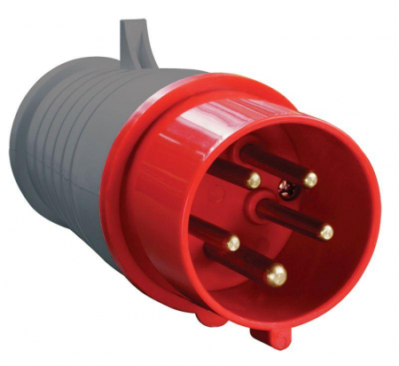 PSR02-016-5 Вилка эл. каб. 16А 3P+PE+N 380В IP44 ССИ-015 IEK 