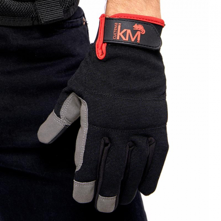 LO41864 Перчатки защитные KM-GL-EXPERT-221-M модель 221 размер M КМ 