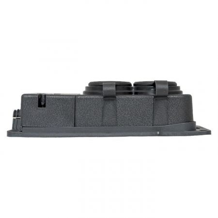 RPS-018-16-230-44-r Колодка 2-м 16А IP44 2P+PE 230В с защ. крышками каучук PROxima EKF 