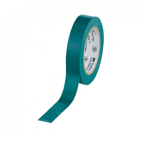 7100081321 Изолента ПВХ 15мм Temflex 1300 зел. (рул.10м) 3М 