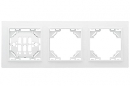 ERM-G-303-10 Рамка 3-м Минск горизонтальная бел. Basic EKF 