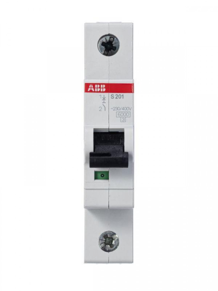2CDS251001R0204 Выключатель автоматический модульный 1п C 20А 6кА S201 C20 ABB 
