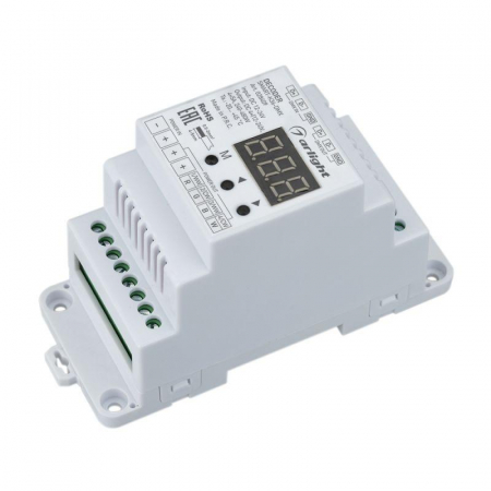 028409 Декодер SMART-K36-DMX (12-24В 4х5А DIN) (IP20 пластик) Arlight 