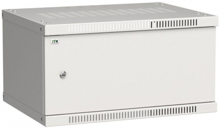 LWE3-06U64-MF Шкаф LINEA WE 6U 600x450мм дверь металл сер. ITK 