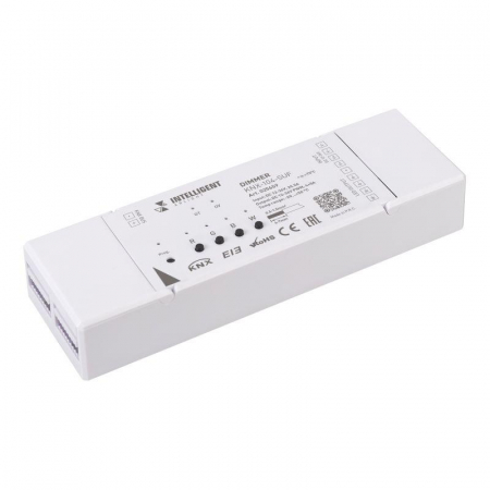 025659 Диммер KNX-104-SUF (12-36В 4х5А) пластик INTELLIGENT ARLIGHT 