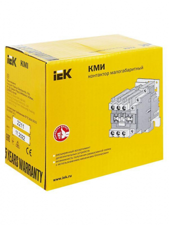 KKM31-040-400-11 Контактор КМИ-34012 40А 400В/AC3 1НО 1Н3 KARAT IEK 