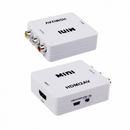 17-6931 Конвертер HDMI на 3 RCA пластик Rexant 