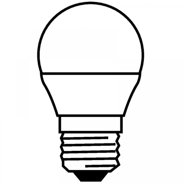 4058075579866 Лампа светодиодная LED Value LVCLP60 7SW/865 7Вт шар матовая E27 230В 10х1 RU OSRAM 