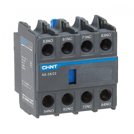 938253 Приставка доп. контакты AX-3X/13 к контактору NXC-06~630 (R) CHINT 