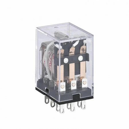 285385 Реле промежуточное JZX-22F(D) 4 конт. с инд. LED 3А 24В DC CHINT 