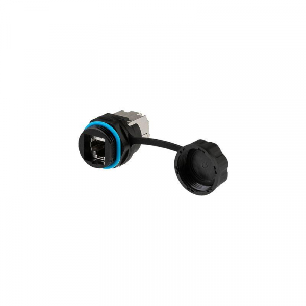 02-0284 Модуль соединительный индустриальный RJ-45(8P8C) FTP кат. 6 IP68 Rexant 