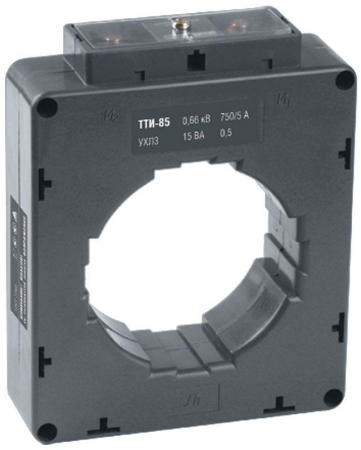 ITT50-2-15-1000 Трансформатор тока ТТИ-85 1000/5А кл. точн. 0.5 15В.А IEK 