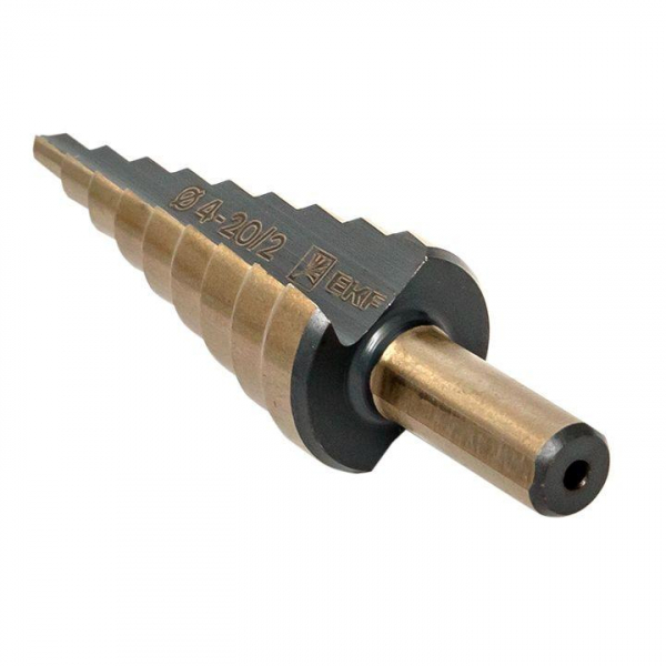 ST-4-20/2 Сверло ступенчатое  HSS 9 ступ. EKF 
