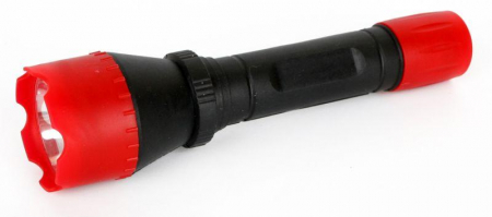 11787 Фонарь 6102-ТН (1LED 1 реж 2XR6 ; блист-пакет; красн.) Ultraflash 