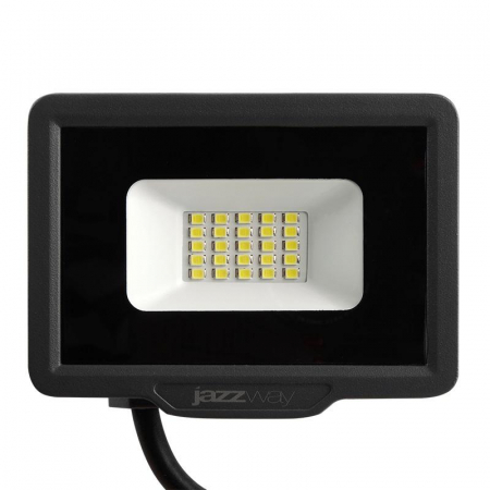 5023543A Прожектор светодиодный PFL-C3 20Вт 6500К IP65 ДО закален. прозр. стекло JazzWay 