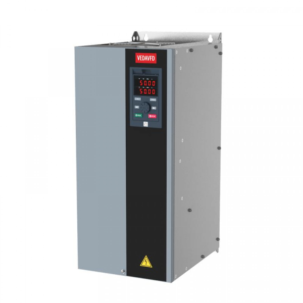 ABC00023 Преобразователь частоты VF-101-PK75-0003-A-T4-E20-B-H вход. 380В выход. 0.75кВт выход. 3А ток перегрузки 3.6А встроен. тормозн. ключ внешн. дроссель VEDA 