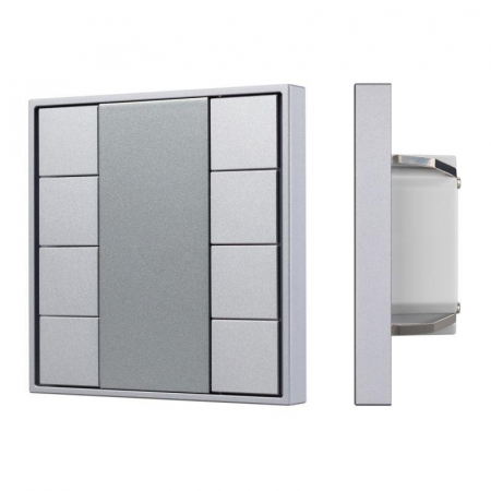 027962 Панель KNX-223-8-GREY (BUS) (IP20 пластик) INTELLIGENT ARLIGHT 